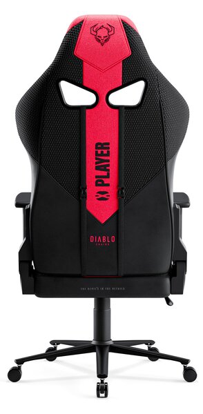 Sedia da gaming Diablo X-Player 2.0 in materiale Normal Size: cremisi-antracite