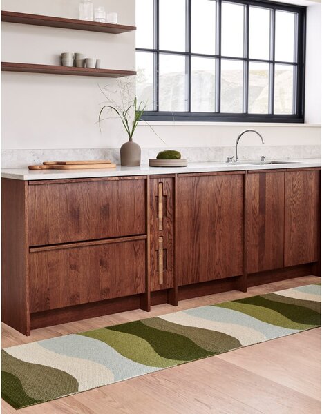 Tappeto da interno/esterno verde 70x100 cm Urvi Woods – Pappelina