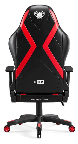 Sedia da gaming Diablo X-Horn 2.0 King Size: nero-rosso