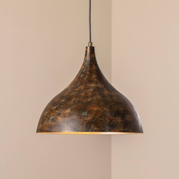 Lampada a sospensione Bitlislim Opviq, dimmerabile, Marrone / Ruggine, Soggiorno / Sala da pranzo, Metallo, Campagna / Rustiche, Lampada a sospensione