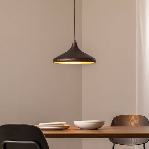 Lampada a sospensione Barek Opviq, dimmerabile, Nero, Soggiorno / Sala da pranzo, Metallo, Lampada a sospensione