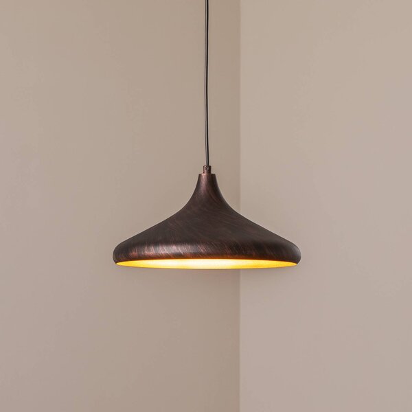 Lampada a sospensione Barek Opviq, dimmerabile, Nero, Soggiorno / Sala da pranzo, Metallo, Lampada a sospensione