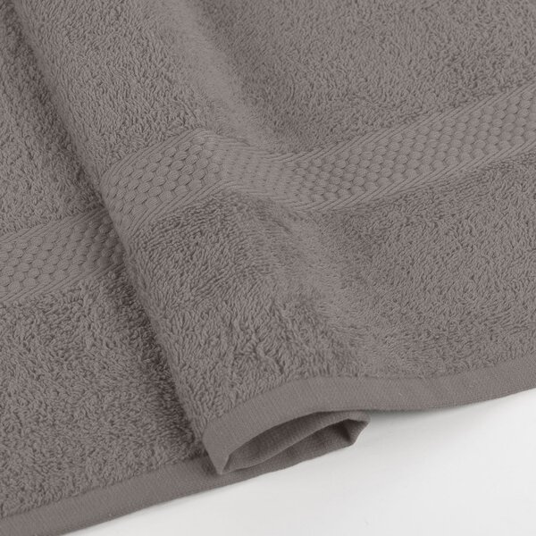 Telo Bagno In Cotone Minorca Standard Spugnissima Tinta Unita Perla Caleffi