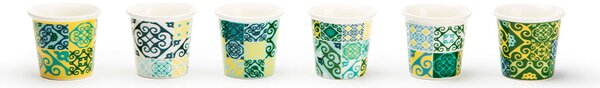 Set 6 bicchierini caffè MAIOLICA YELLOW