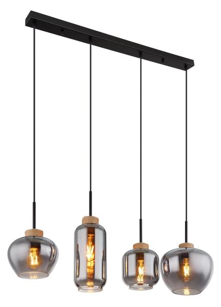Globo 15549-4H - Lampadario a sospensione con filo MATT 4xE27/40W/230V