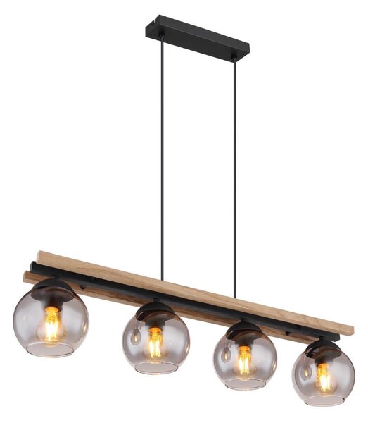 Globo 15569-4HW - Lampadario a sospensione con filo CONNI 4xE27/25W/230V
