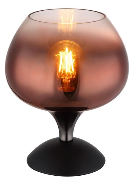 Globo 15548T2G - Lampada da tavolo MAXY 1xE27/40W/230V rame