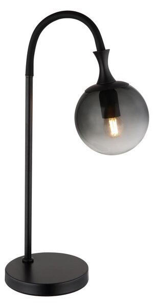 Globo 15885T - Lampada da tavolo DALTON 1xE27/10W/230V nero