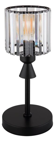 Globo 15742T - Lampada da tavolo JORDANA 1xE27/60W/230V diametro 15 cm nero