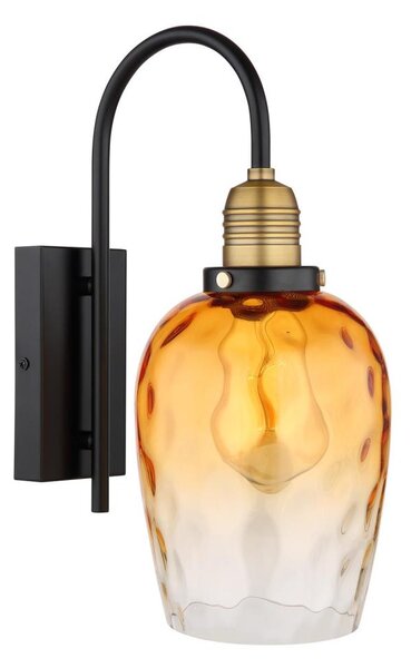 Globo 15786W - Applique SALVY 1xE27/60W/230V arancione