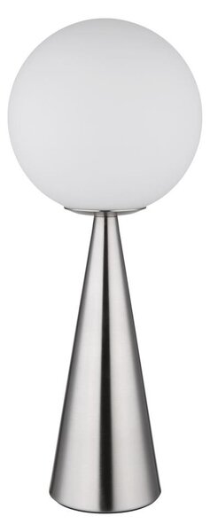 Globo 21031N - Lampada da tavolo PINPAL 1xE27/40W/230V cromo