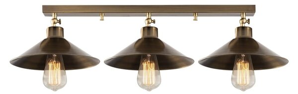 Plafoniera color bronzo con paralume in metallo ø 24 cm Berceste – Opviq lights