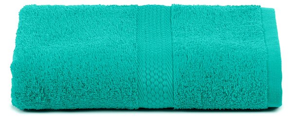 Telo Bagno In Cotone Minorca CM. 100x150 Spugnissima Tinta Unita Menta Caleffi