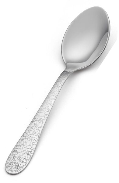 Cucchiaino da caff� ARABESQUE in acciaio 18.10 AISI304 lunghezza 133 mm manico in acciaio lavabili in lavastoviglie