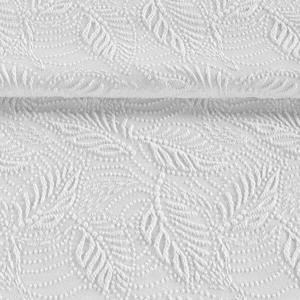 Copriletto Non Trapuntato In Cotone Egeo Matrimoniale Primanatura Tinta Unita Bianco Caleffi