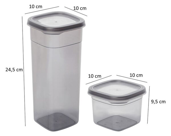 Set di contenitori alimentari 18 pz - Hermia