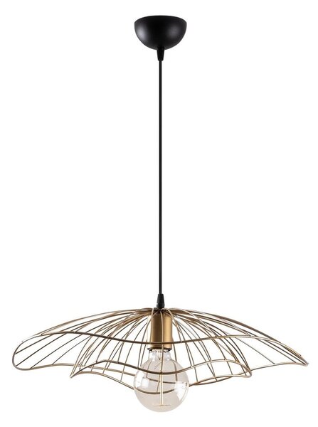 Lampadario dorato ø 50 cm Farac – Opviq lights
