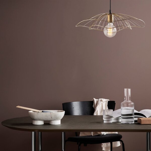 Lampadario dorato ø 50 cm Farac – Opviq lights
