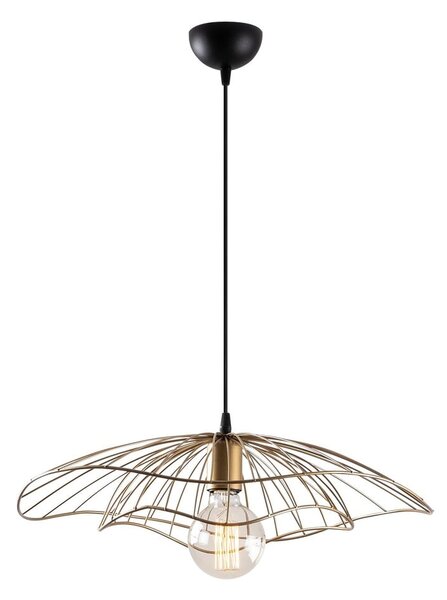 Lampadario dorato ø 50 cm Farac – Opviq lights