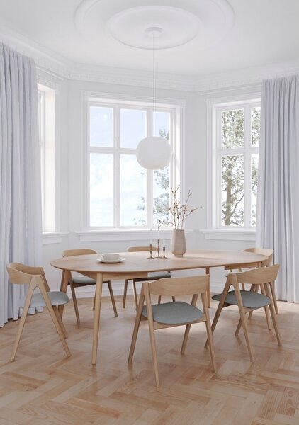Piatti aggiuntivi per tavolo da pranzo 2 pezzi in rovere 135x48 cm Meza - Hammel Furniture