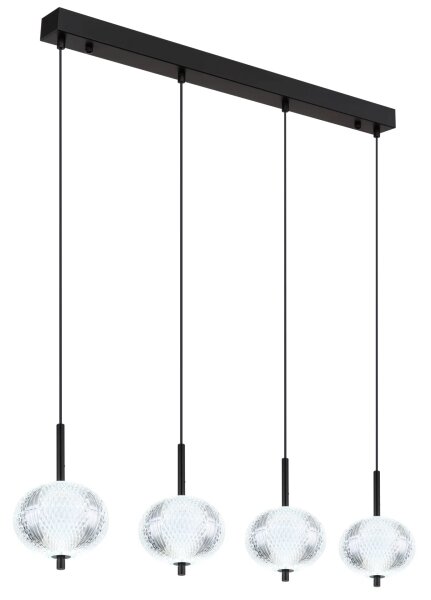 Globo 16042-4H - Lampadario LED a sospensione con filo AIDA 4xLED/5,75W/230V 3000K/4500K/6500K