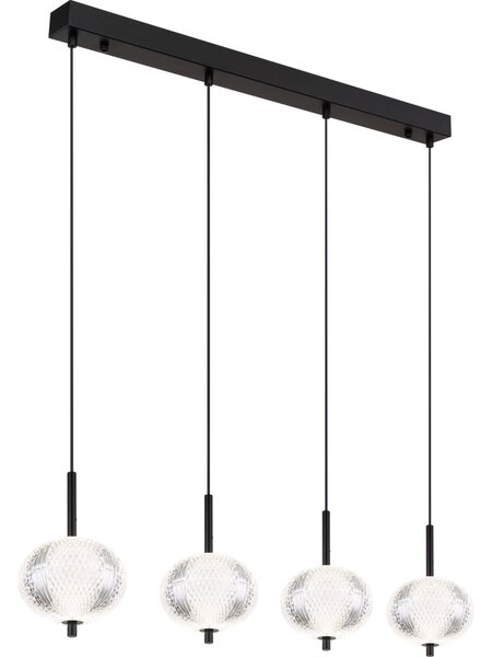 Globo 16042-4H - Lampadario LED a sospensione con filo AIDA 4xLED/5,75W/230V 3000K/4500K/6500K