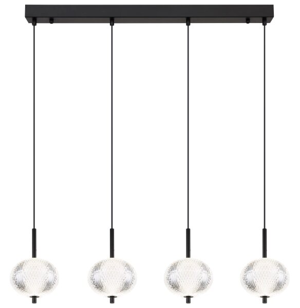 Globo 16042-4H - Lampadario LED a sospensione con filo AIDA 4xLED/5,75W/230V 3000K/4500K/6500K