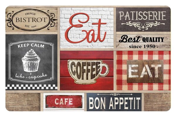 Tovaglietta 28,5x44 cm Coffee shop - douceur d'intérieur
