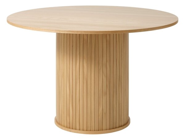 Tavolo da pranzo rotondo in rovere ø 120 cm Nola - Unique Furniture