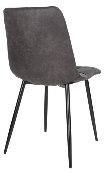 Sedie da pranzo in set grigio scuro 2 pz Moseby – Bonami Essentials