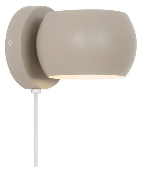 Nordlux - Faretto da parete orientabile BELIR 1xG9/5W/230V beige