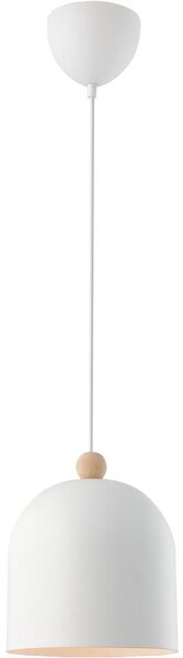 Nordlux - Lampadario a sospensione con filo GASTON 1xE27/40W/230V bianco