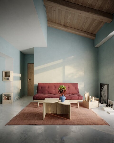 Divano variabile Karup chiaro/lino Folk - Karup Design