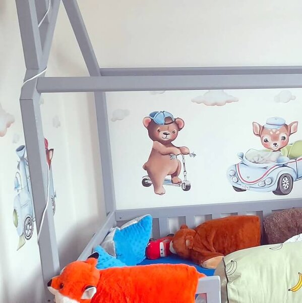 Adesivi per bambini - Animaletti in viaggio