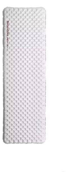 Materasso da campeggio Naturehike Tuye R 6.5 Square Long 196x64x10cm argento