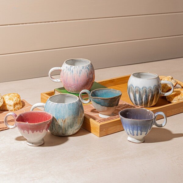 Tazzina turchese in ceramica 250 ml Colette – Sass & Belle