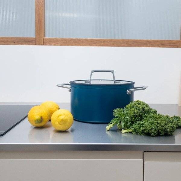 Pentola con coperchio incluso/con superficie in ceramica 5,5 l Meda 4.0 – FABINI