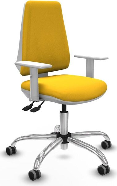 Sedia da ufficio Piqueras y Crespo B5B056G Giallo