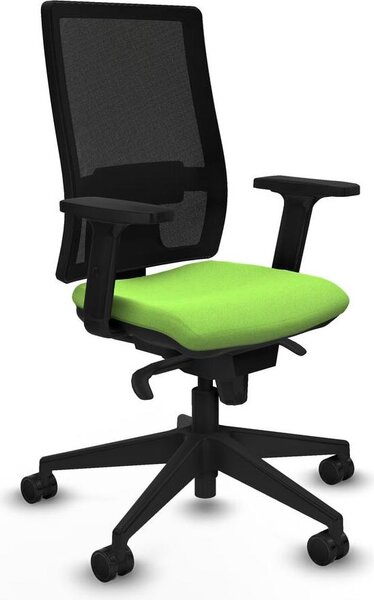 Sedia da ufficio Horna Piqueras y Crespo, modello 2D066N0, colore pistacchio