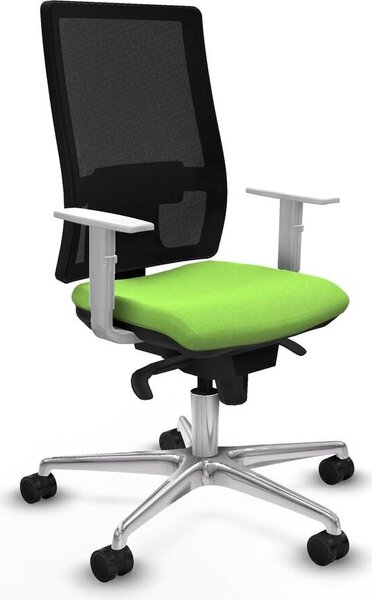 Sedia da ufficio Horna Piqueras y Crespo, modello 4B086N0, colore pistacchio