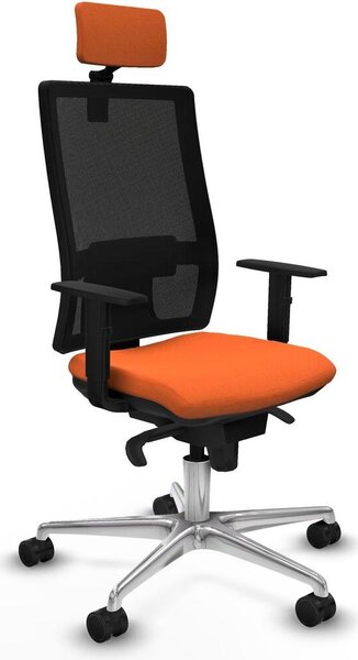 Sedia da ufficio Piqueras y Crespo 1D086N2 Arancione