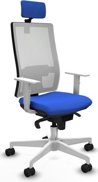 Sedia da ufficio Piqueras y Crespo, modello 4B026N2, colore blu
