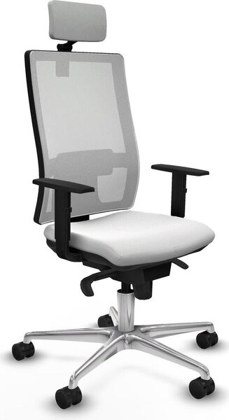 Sedia da ufficio Piqueras y Crespo 1D086N2 Bianco