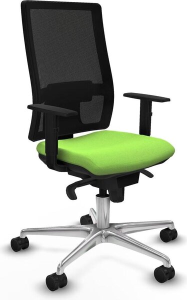 Sedia da ufficio Horna Piqueras y Crespo, modello 1D086N0, colore pistacchio