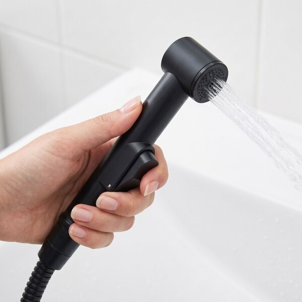 Miscelatore lavabo con bidetta Rea Lungo Black