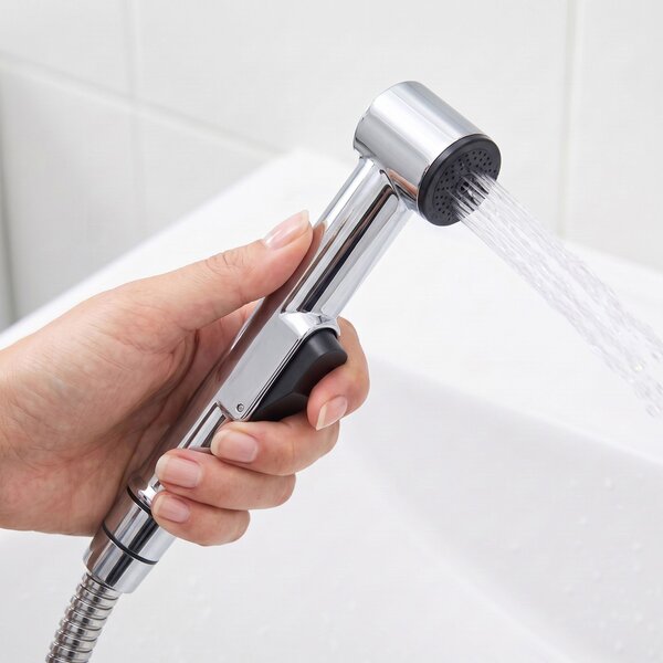 Miscelatore lavabo con bidetta Rea Lungo Chrome