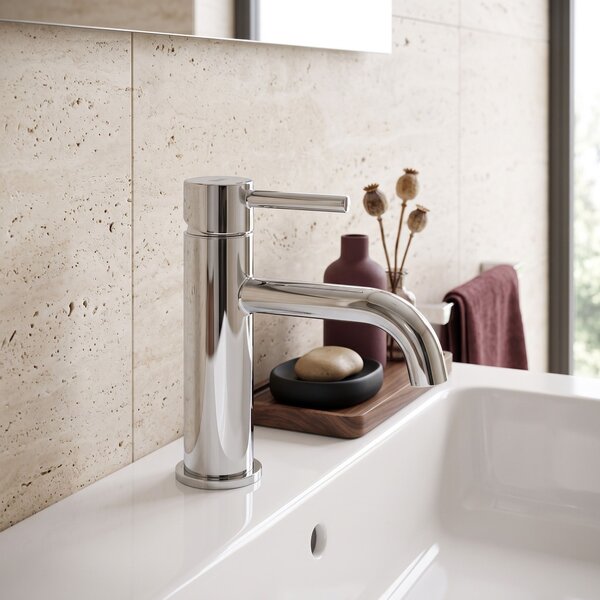 Miscelatore lavabo con bidetta Rea Lungo Chrome