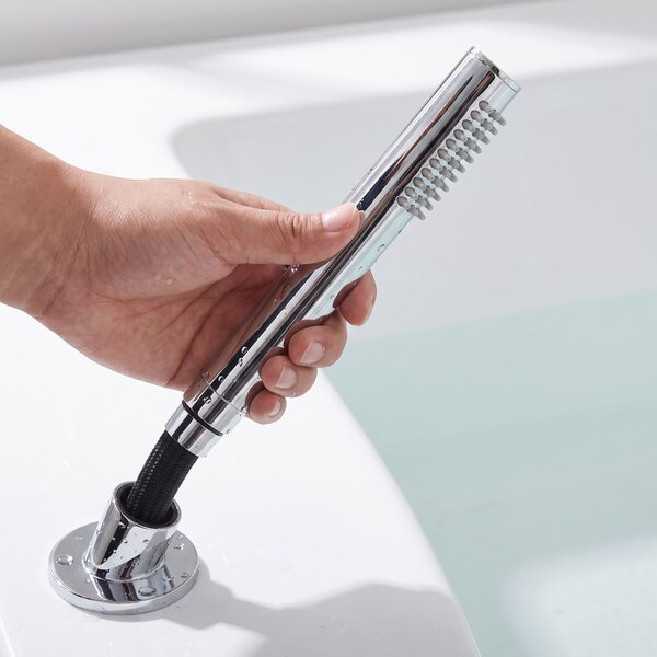 Rubinetto per Vasca a 3 Fori Rea Lungo Chrome