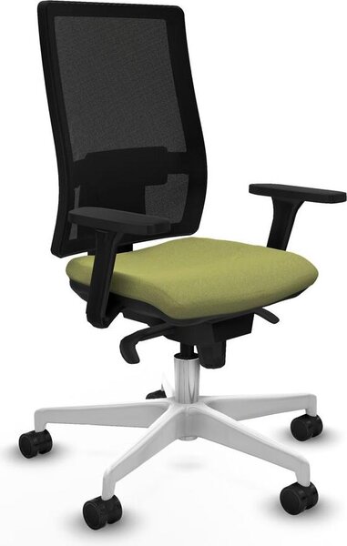 Sedia da ufficio Piqueras y Crespo, modello 3D026N0, colore verde