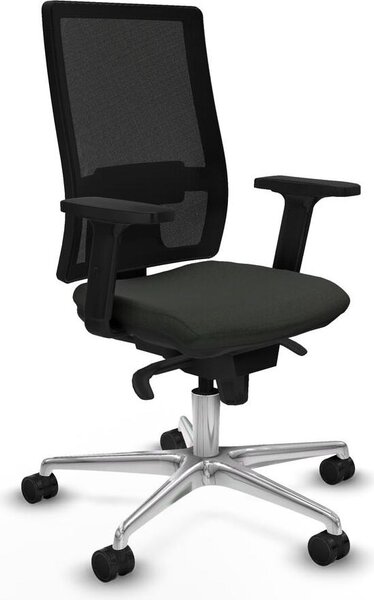 Sedia da ufficio Piqueras y Crespo 2D086N0, colore nero